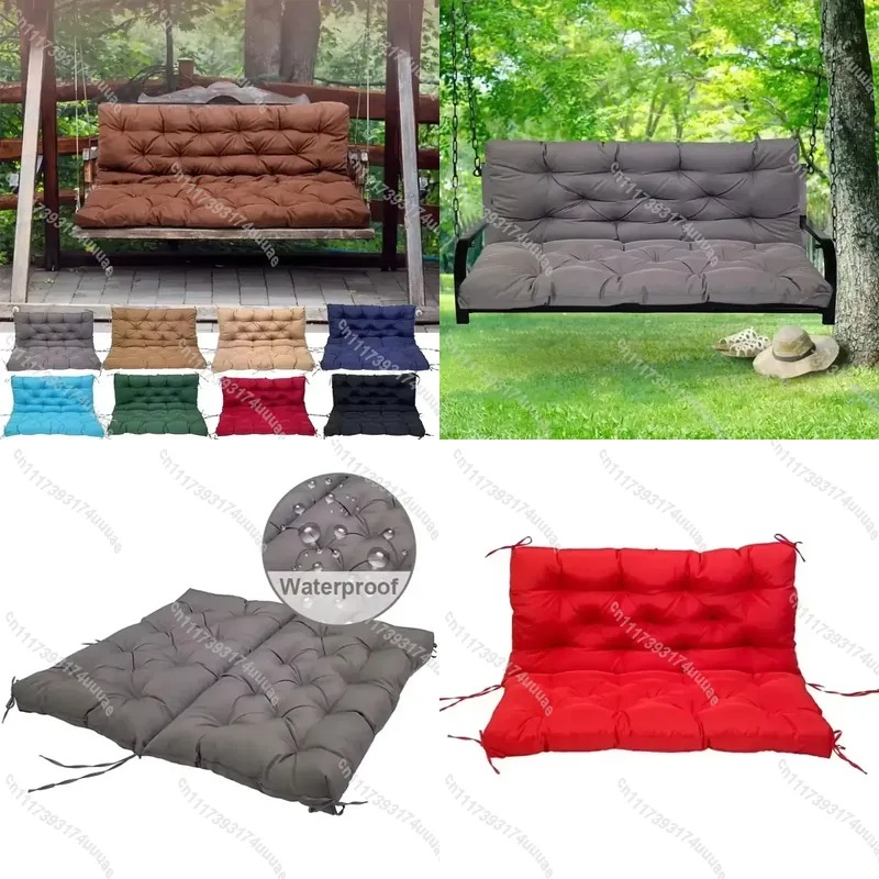 Outdoor Furniture Cushion - Waterproof Hanging Chair Cushion Long Pad