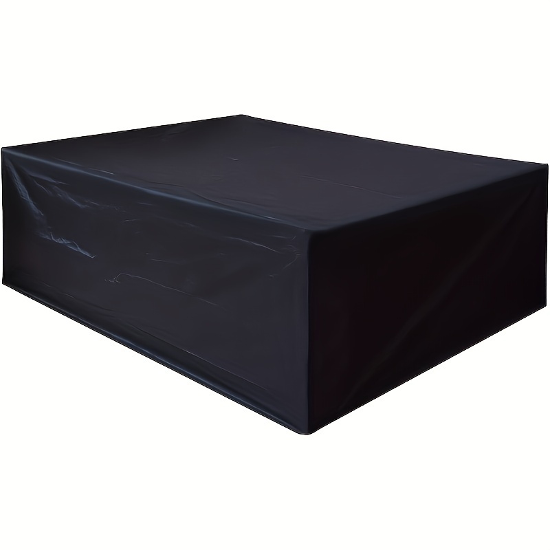 Outdoor Furniture Table And Chairs - Black outdoor furniture cover, 420D Oxford