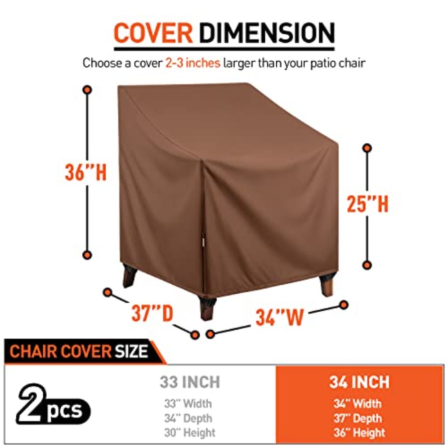 Waterproof Patio Chair Covers, - Outdoor Furniture Rocking Chair 评论和价格