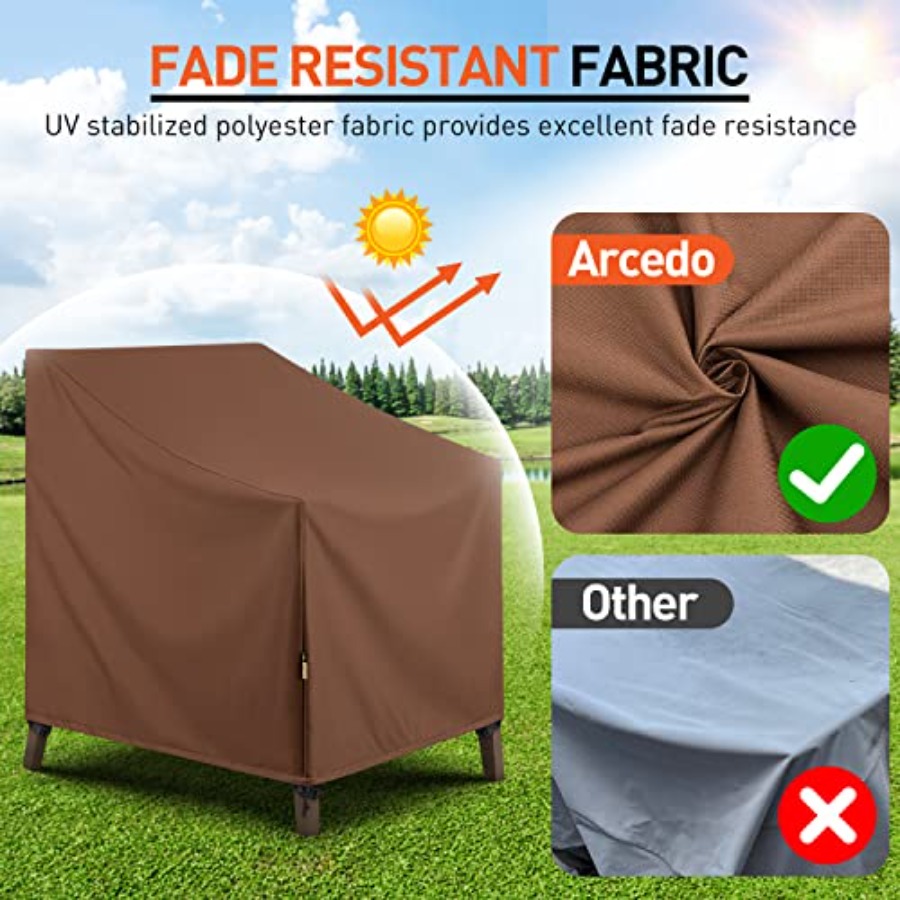 Waterproof Patio Chair Covers, - Outdoor Furniture Rocking Chair 评论和价格