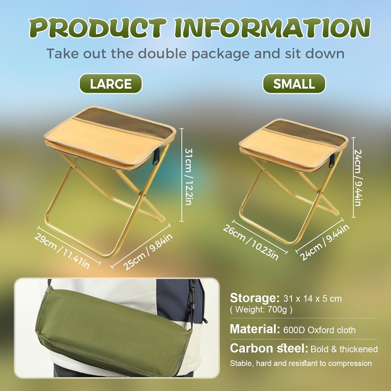 GMOX Portable Folding Camping  - Outdoor Furniture Rocking Chair 评论和价格