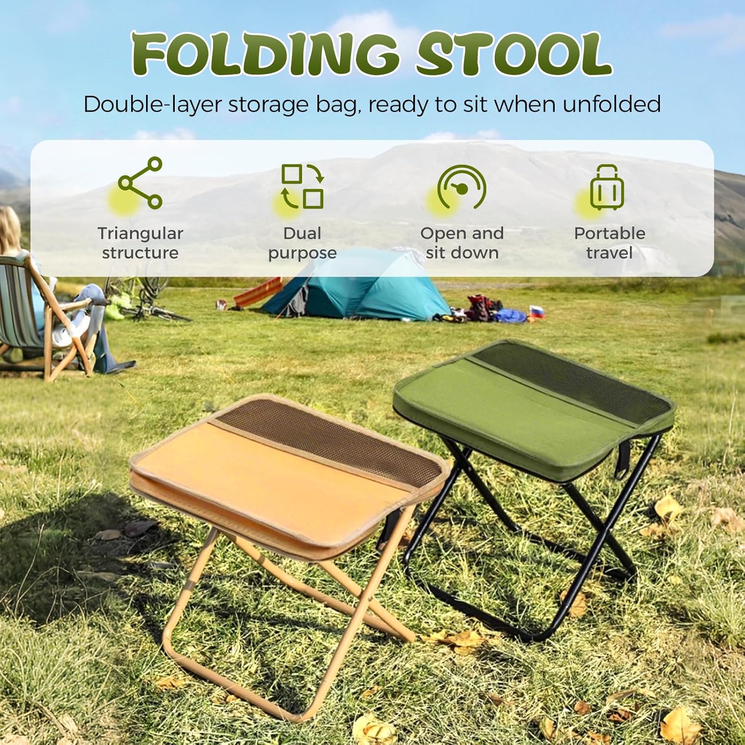 GMOX Portable Folding Camping  - Outdoor Furniture Rocking Chair 评论和价格