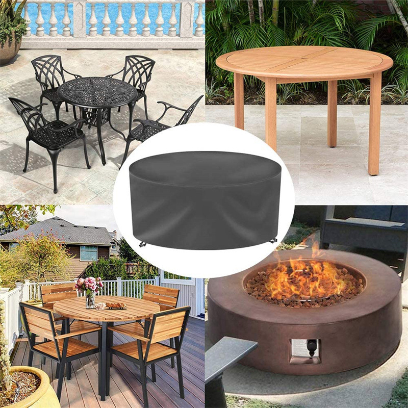 12 Sizes Round Furniture Cover - Outdoor Furniture Covers 评论和价格