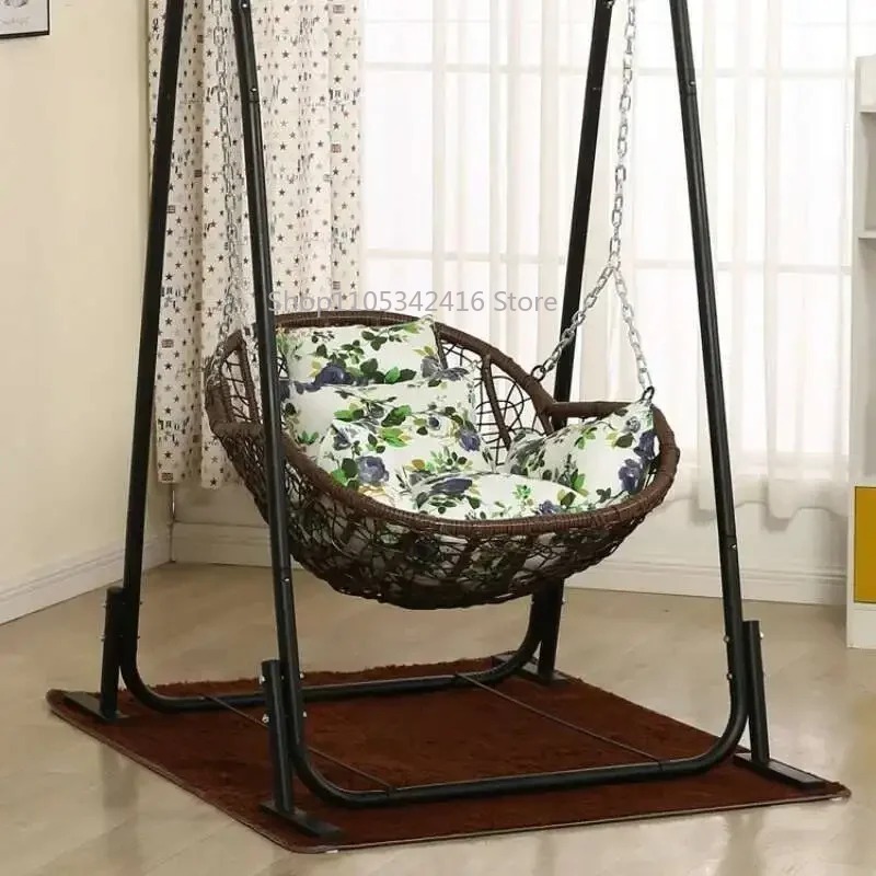 Single Rattan Hanging Basket C - Outdoor Furniture Rocking Chair 评论和价格