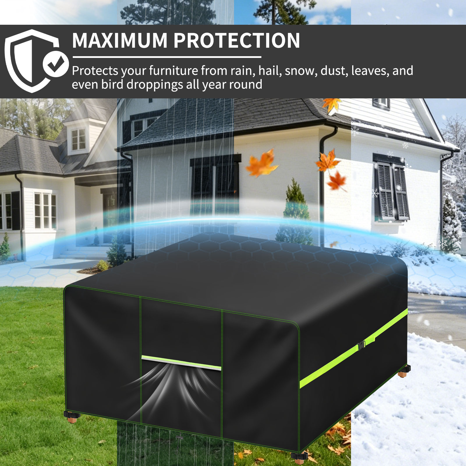 Garden Furniture Cover With Ai - Outdoor Furniture Table And Chairs 评论和价格