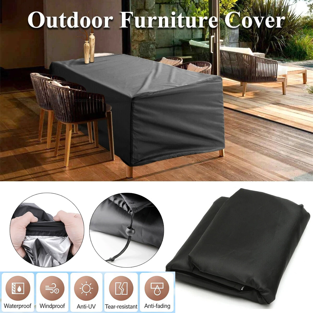 Commonly Used Sizes Waterproof - Outdoor Furniture Table And Chairs 评论和价格