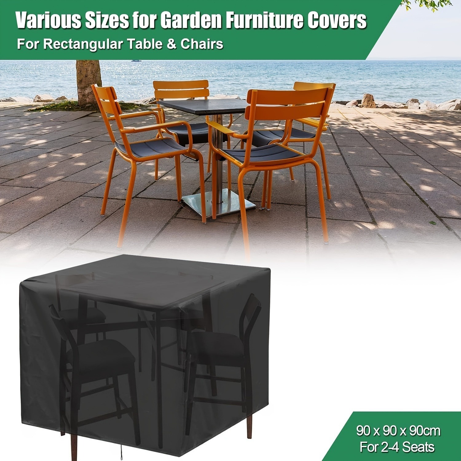 Heavy-Duty 210D Outdoor Garden - Outdoor Furniture Covers 评论和价格