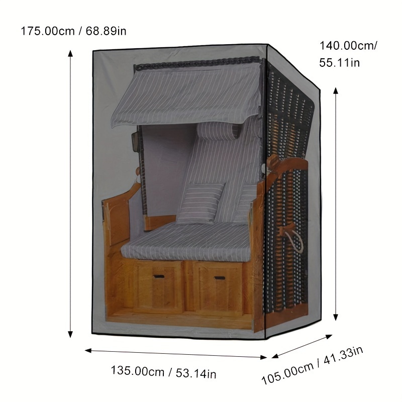 1‑Piece Black Outdoor Furnitur - Outdoor Furniture Covers 评论和价格