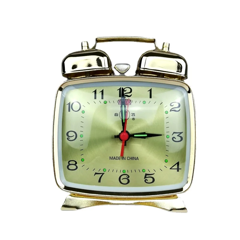 Metal Mechanical Alarm Clock C - Outdoor Furniture Vintage 评论和价格