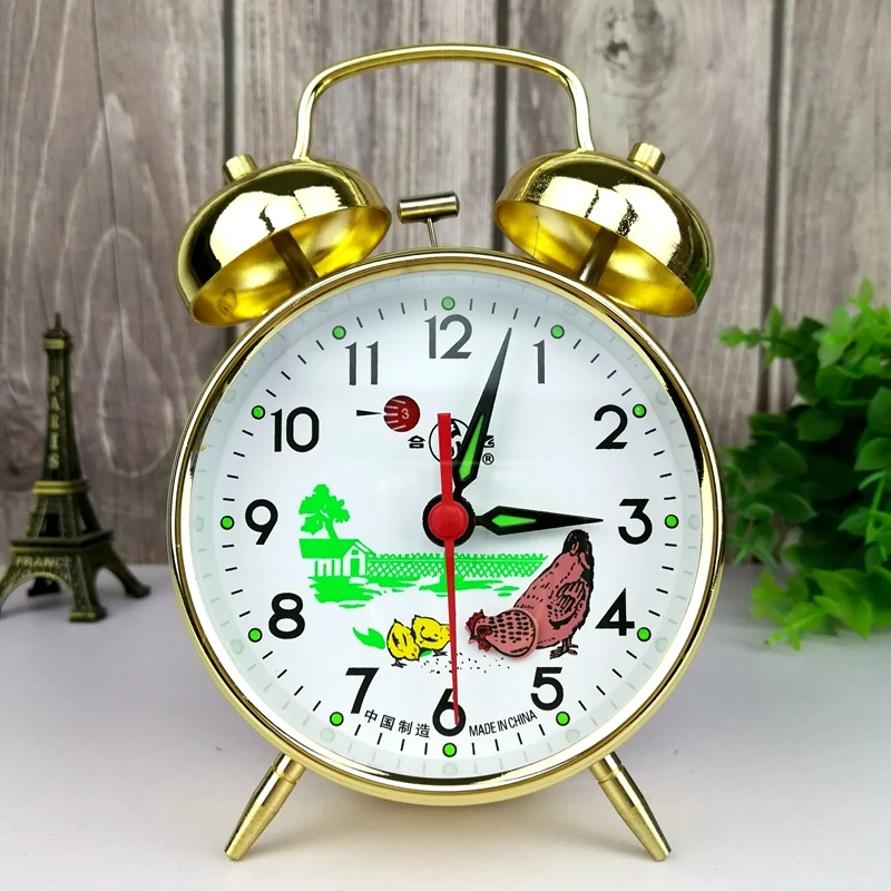 Metal Mechanical Alarm Clock C - Outdoor Furniture Vintage 评论和价格