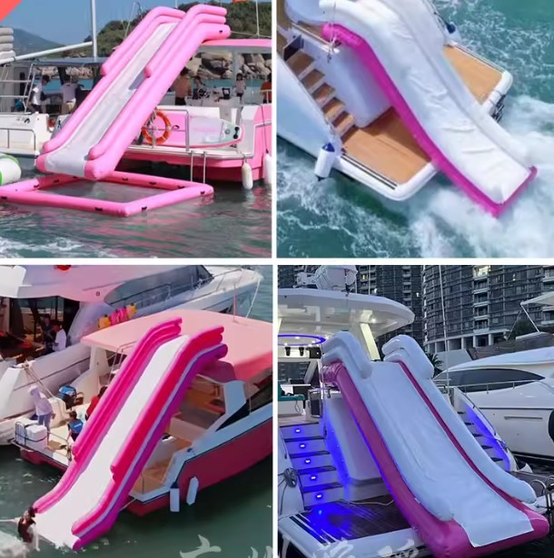 Inflatable water yacht slide b - Outdoor Furniture Table And Chairs 评论和价格