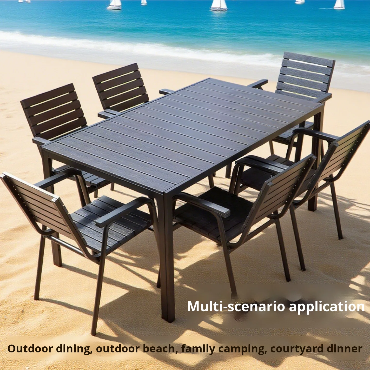 New Bamboo Picnic Garden Table - Outdoor Furniture Table And Chairs 评论和价格