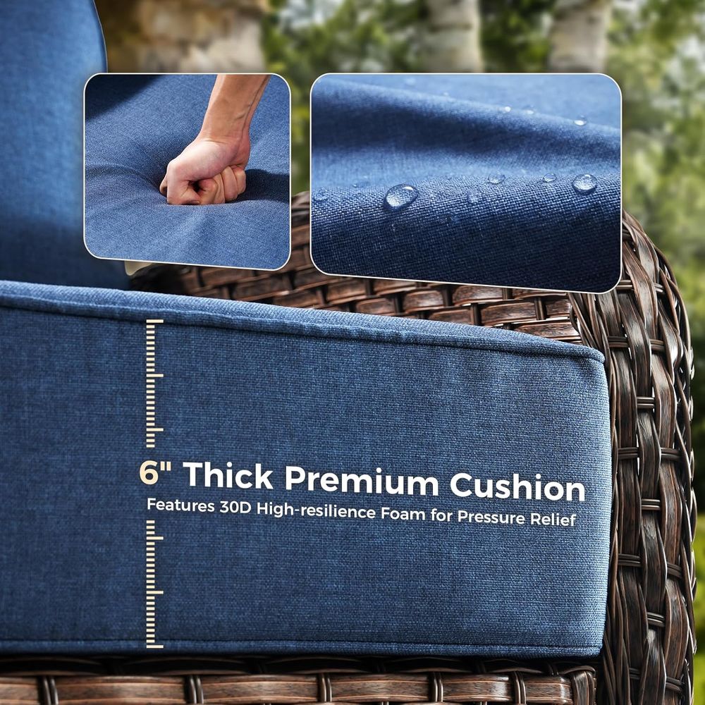 Outdoor Furniture Cushions, 6  - Outdoor Furniture Cushion 评论和价格